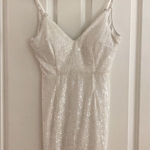 Sequin mini bodycon dress